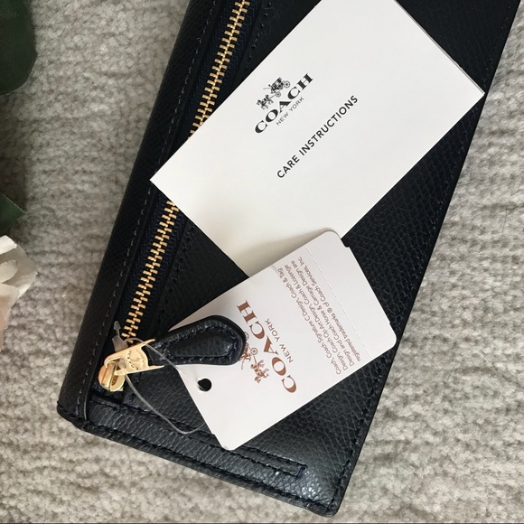 SOLD❗️🆕Coach envelope leather wallet - Picture 4 of 5